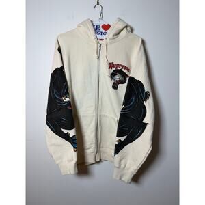 Supreme Panther Zip Up Hooded Sweatshirt